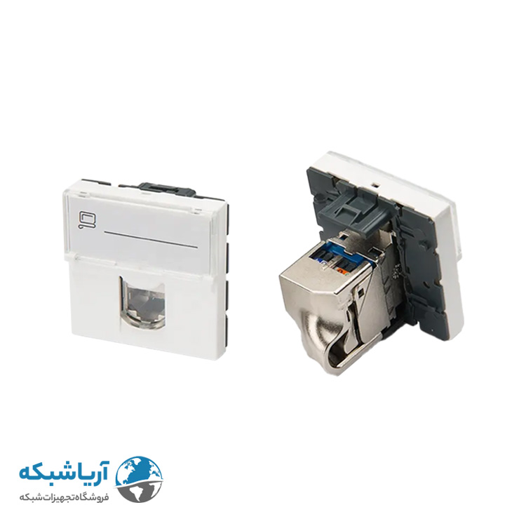کیستون شبکه لگراند Cat6 SFTP پهن